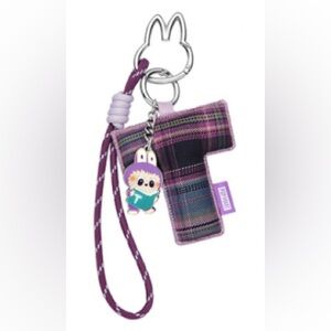 Labubu letter pendant T